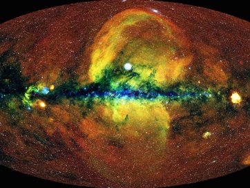 Das energiereiche Universum, gesehen mit dem Röntgenteleskop eROSITA.