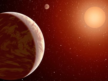 Bild von zwei Exoplaneten