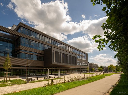 Bild zeigt neues Gebäude des MPP